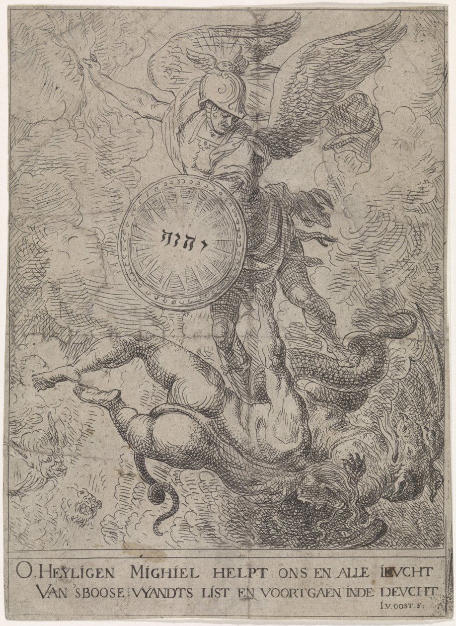 Saint Michael Guards the Gates of Heaven by Jacob van Oost (I)