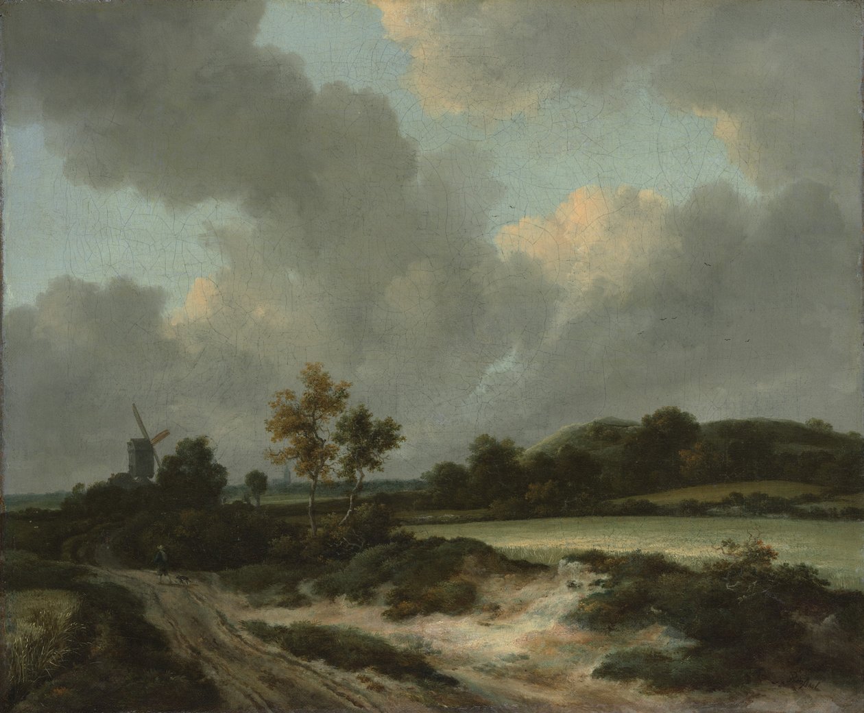 Grainfields, mid- or late 1660s by Jacob van Ruisdael