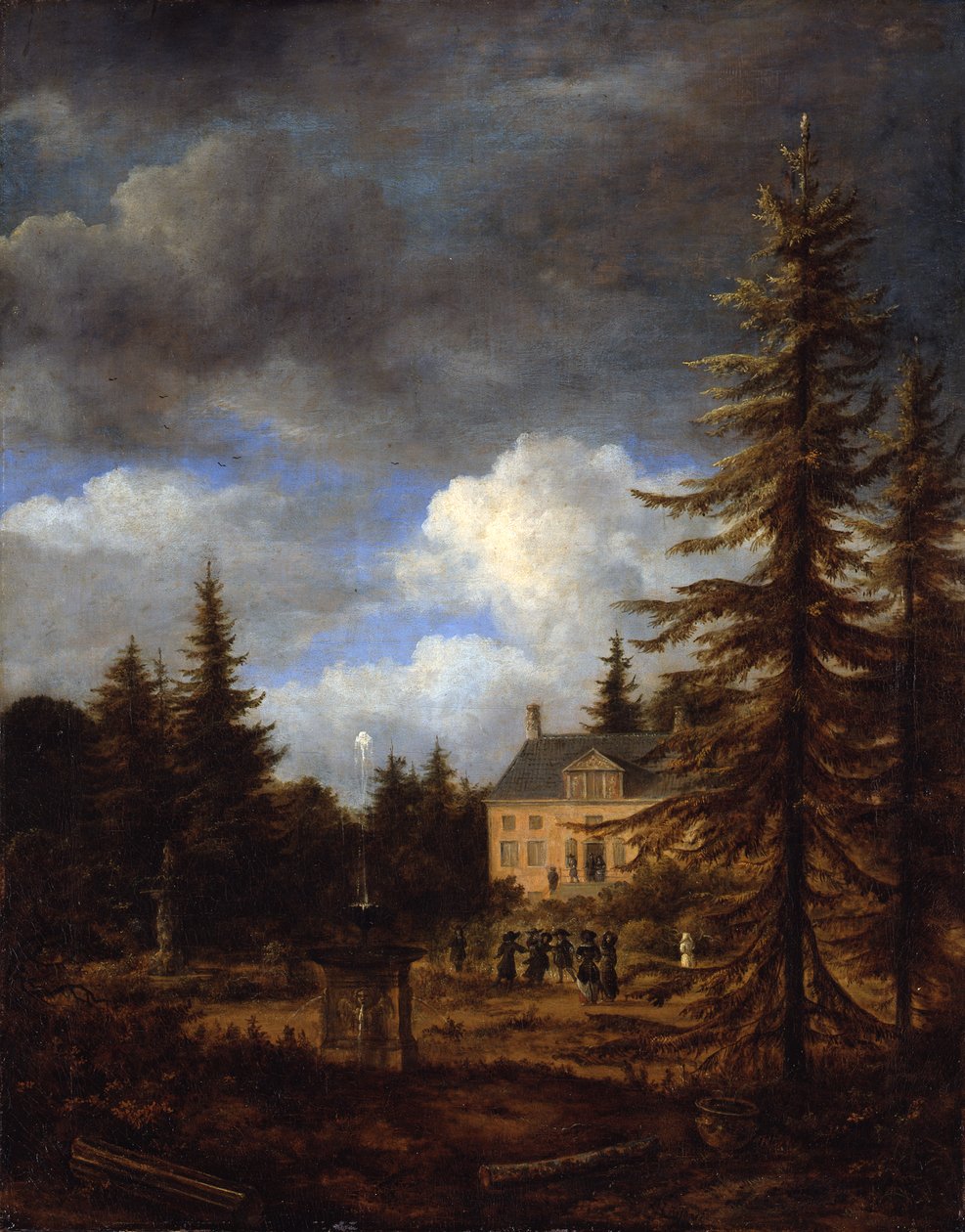 The Cottage by Jacob van Ruisdael