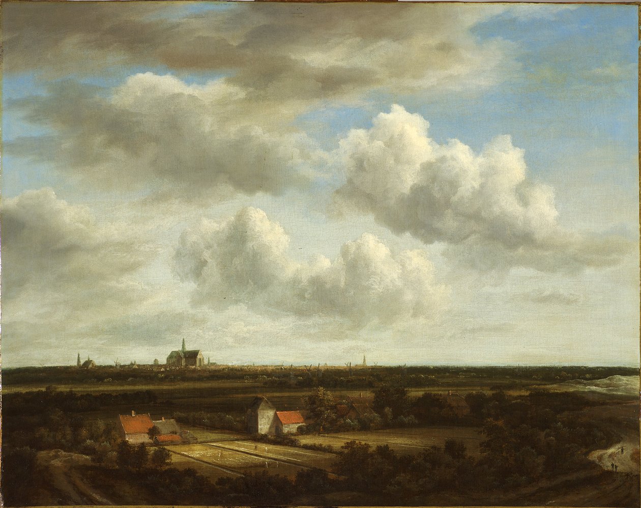 View of Bleaching fields near Haarlem by Jacob van Ruisdael
