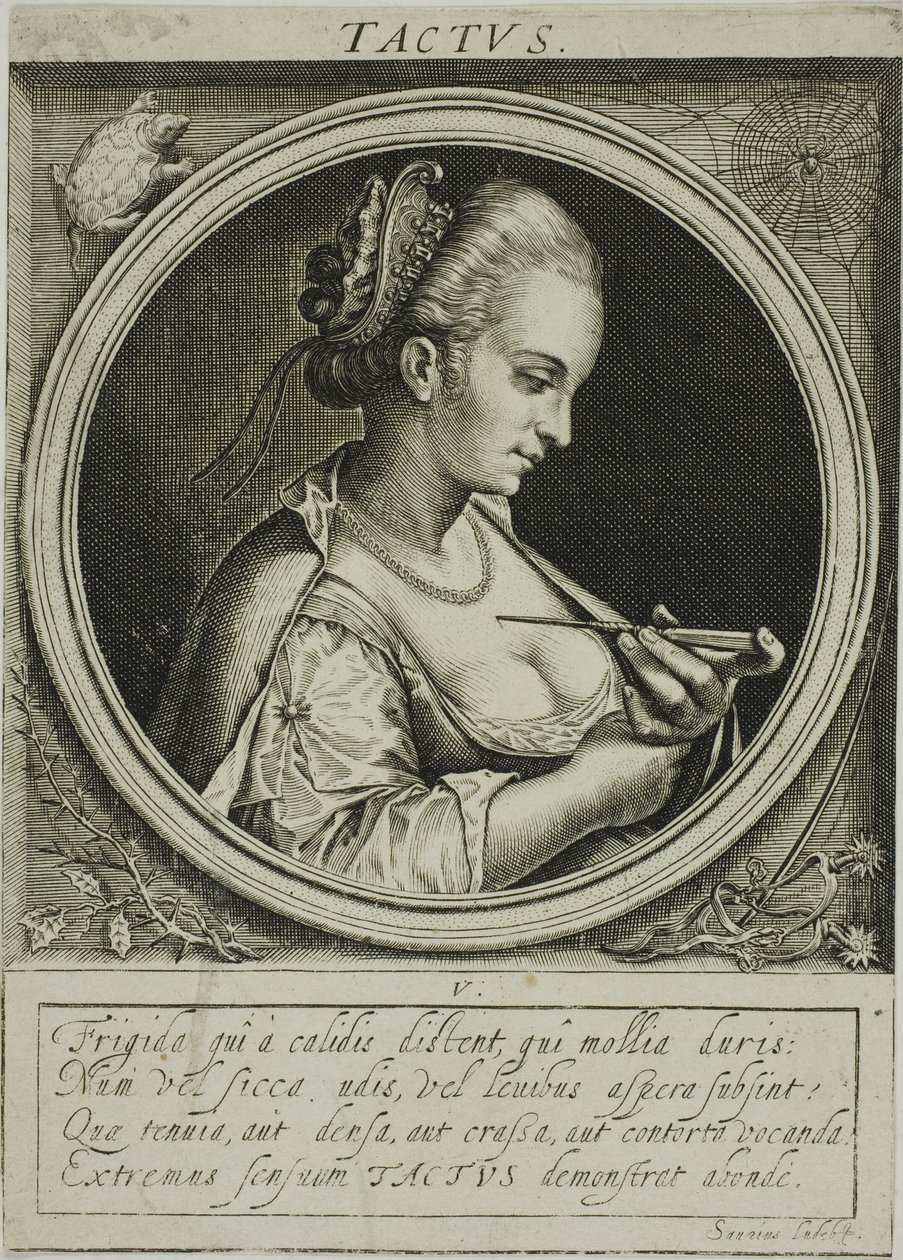 Feeling, plate five from The Five Senses by Jacob van der Heyden