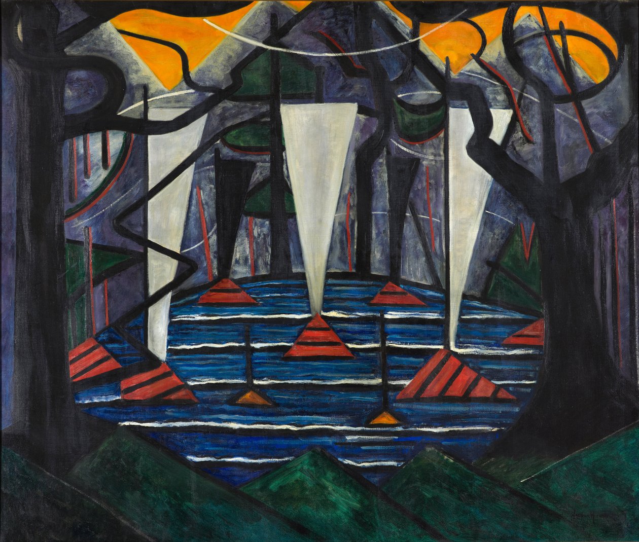 Composition No 23 by Jacoba van Heemskerck van Beest