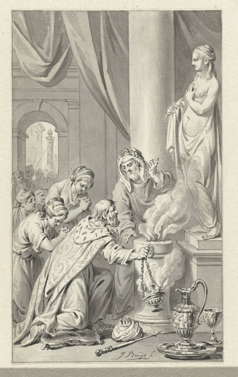 The Idolatry of Solomon by Jacobus Buys
