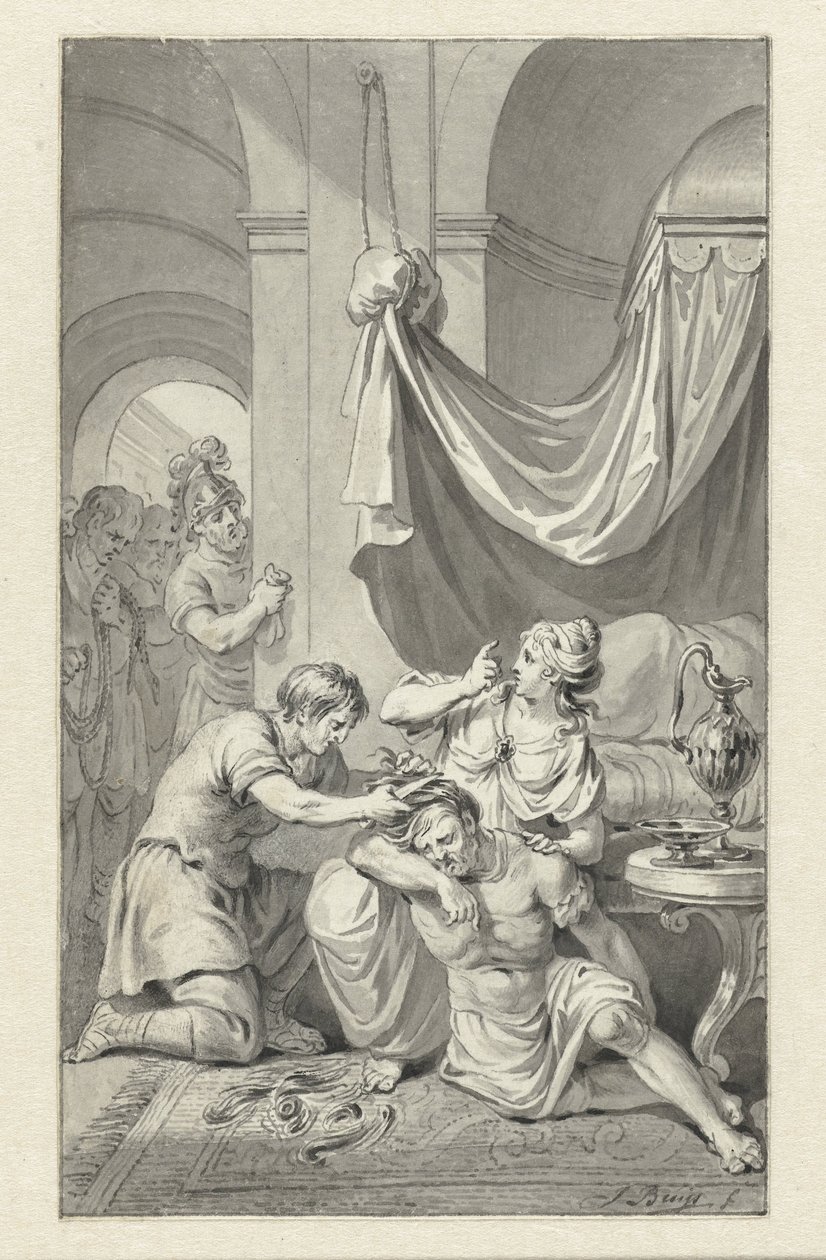 Samson and Delilah by Jacobus Buys