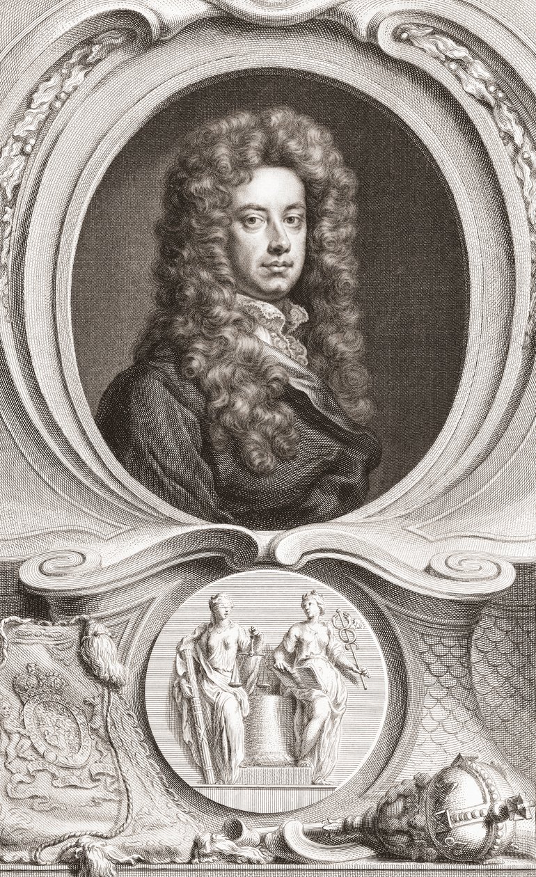 John Somers, 1st Baron Somers by Jacobus Houbraken