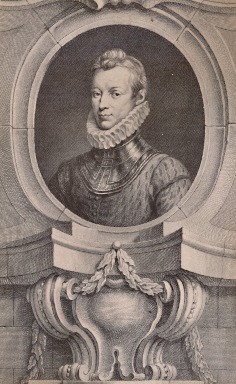 Sir Philip Sidney, English soldier, statesman and poet by Jacobus Houbraken