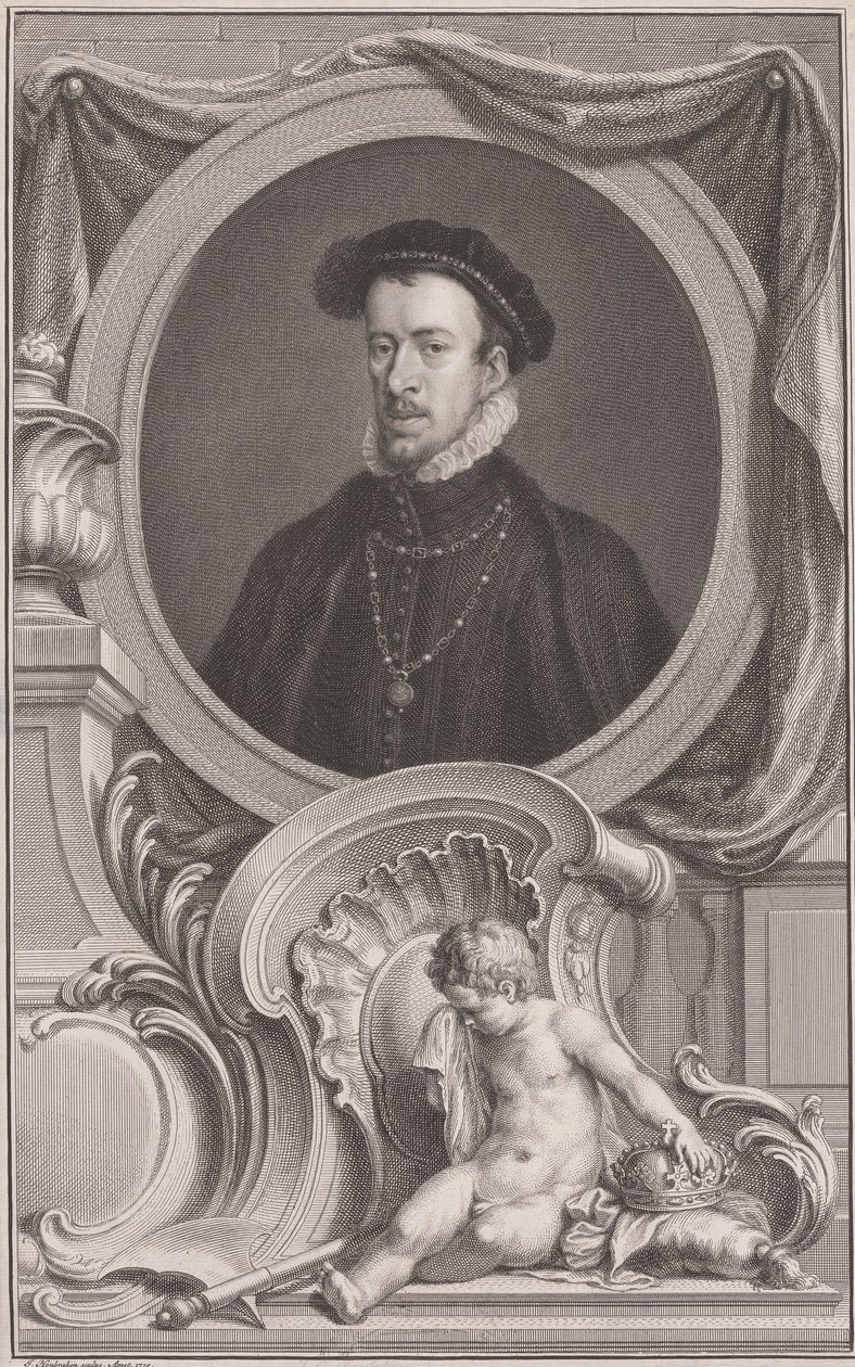 Thomas Howard, Duke of Norfolk by Jacobus Houbraken