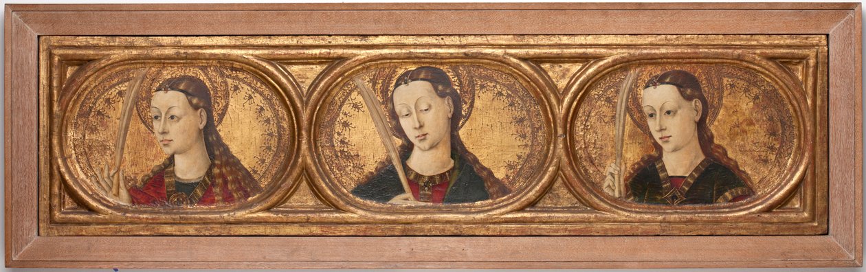 Three Virgin Martyrs by Jacomart c.1413 61 Baco
