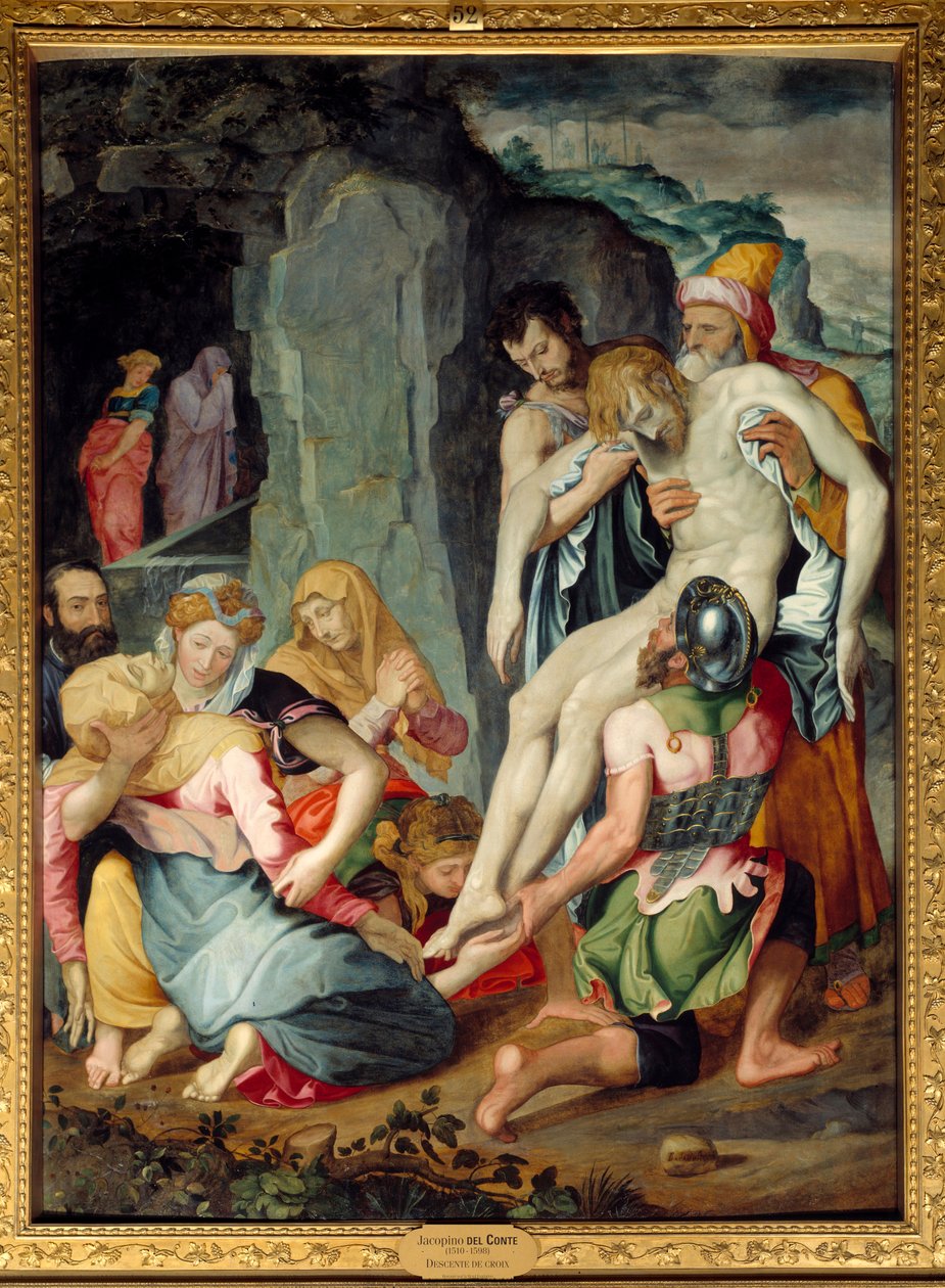 The Tomb by Jacopino del Conte
