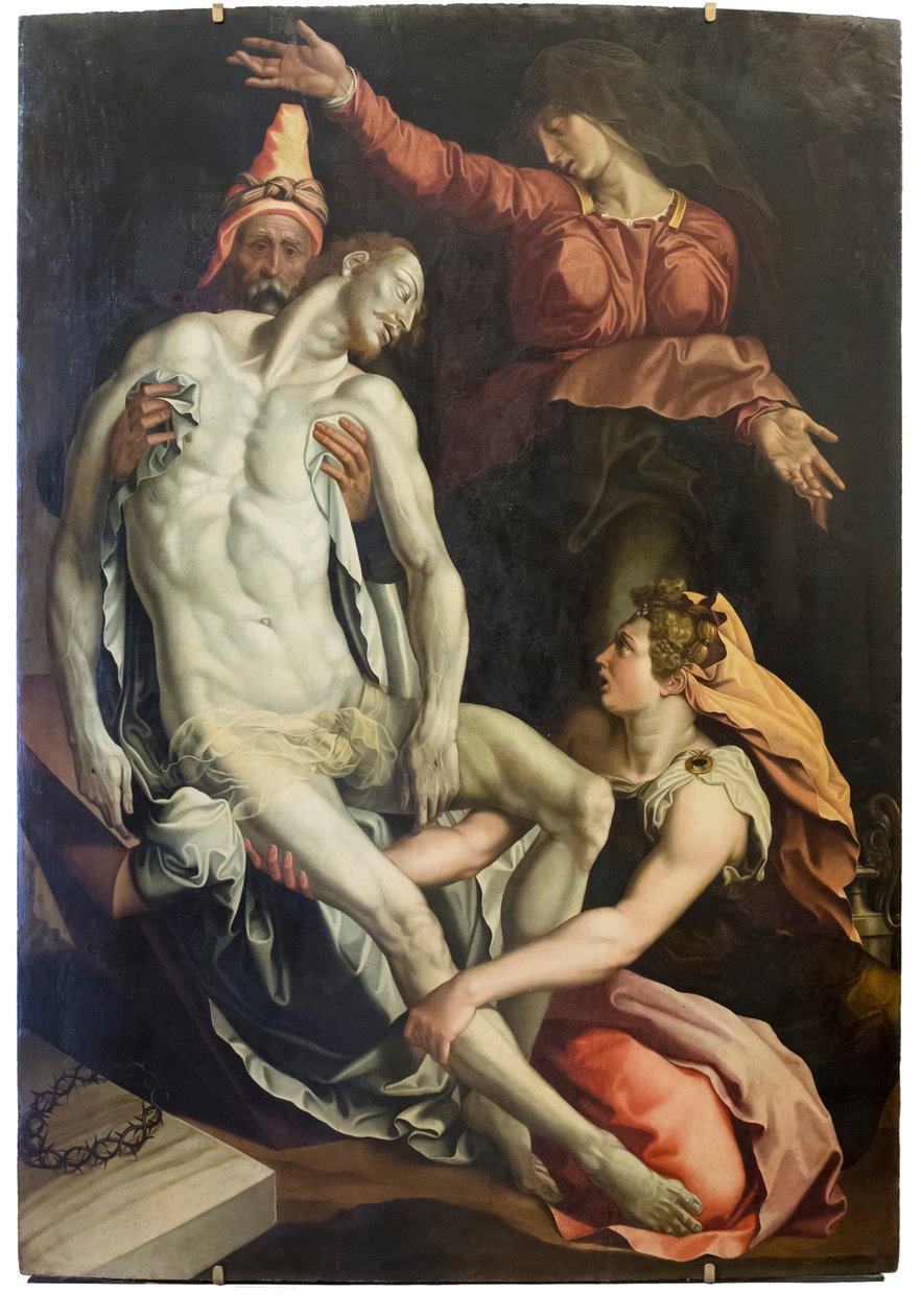 The Entombment of Christ by Jacopino del Conte