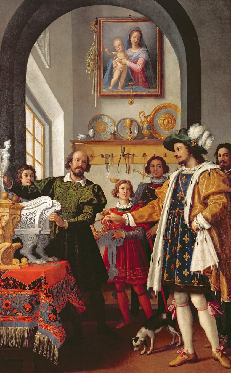 The Honesty of Saint Eligio by Jacopo Chimenti Empoli