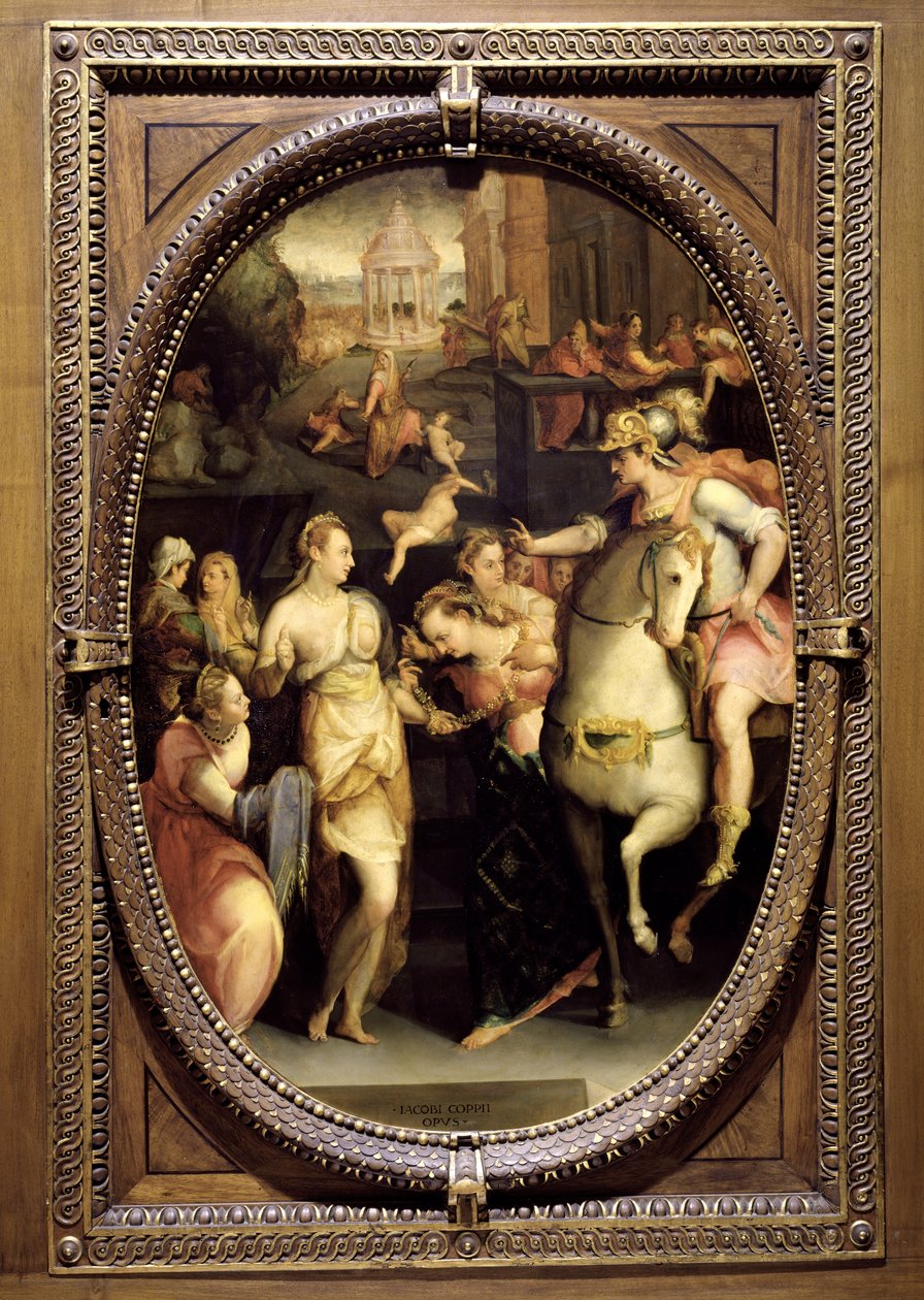The Family of Darius before Alexander the Great (356-323 BC) 1572 by Jacopo Coppi