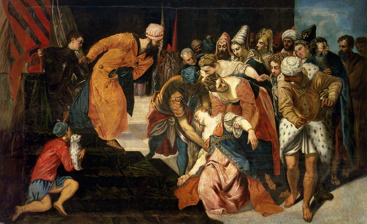 Esther Before Ahasuerus, 1548 by Jacopo Robusti Tintoretto