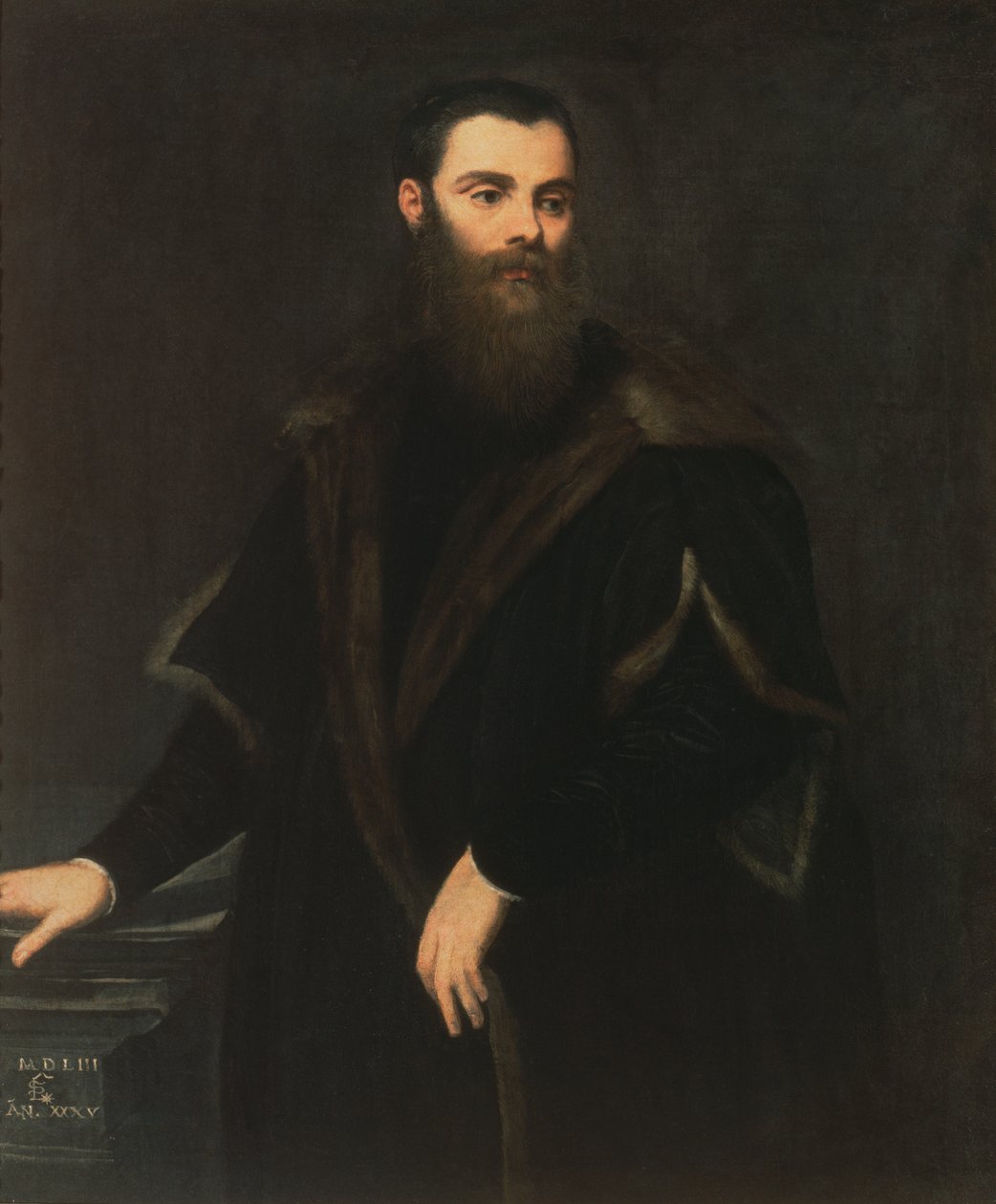 Lorenzo Soranzo, aged 35 by Jacopo Robusti Tintoretto