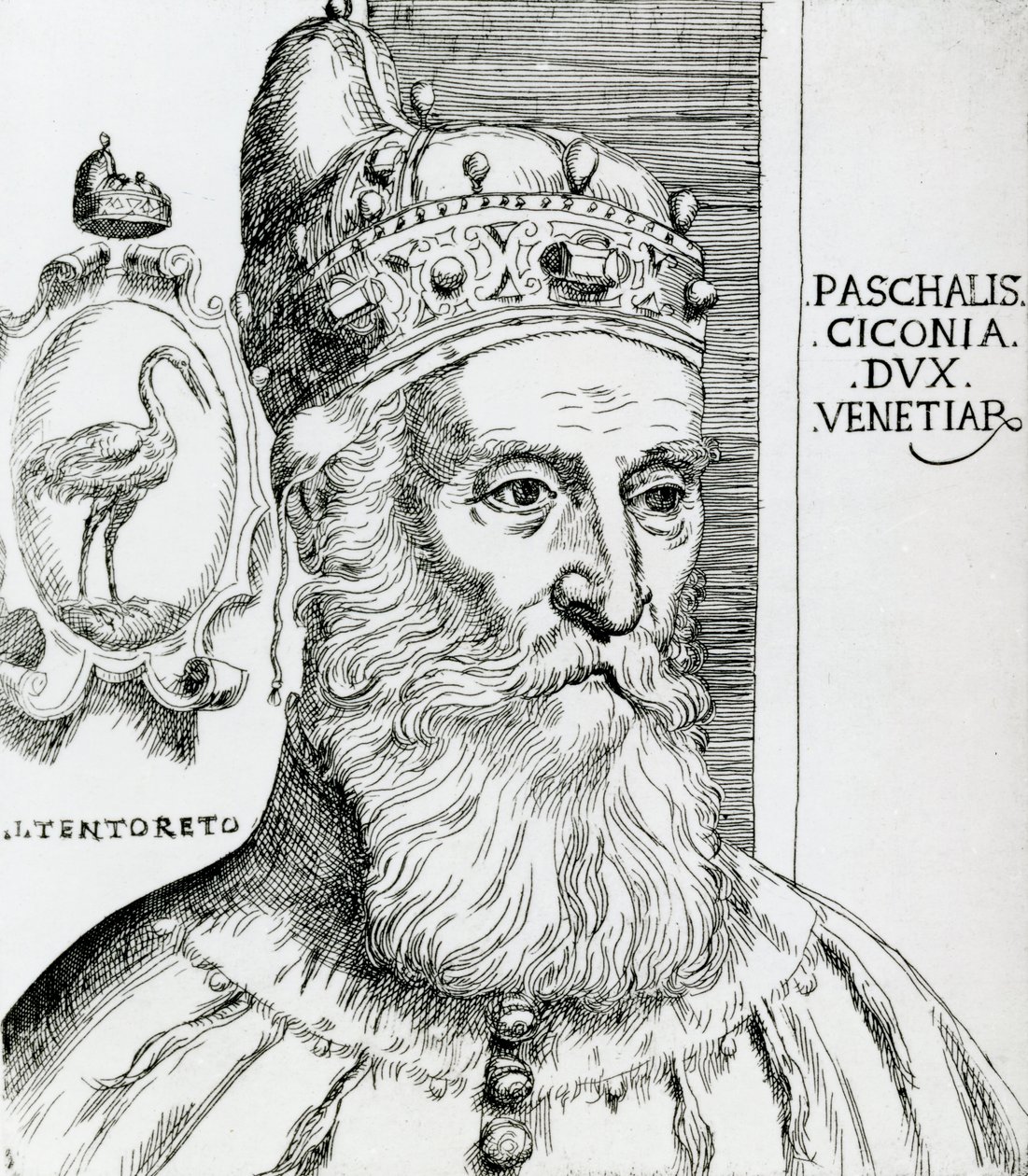Pasquale Cicogna, Doge of Venice by Jacopo Robusti Tintoretto