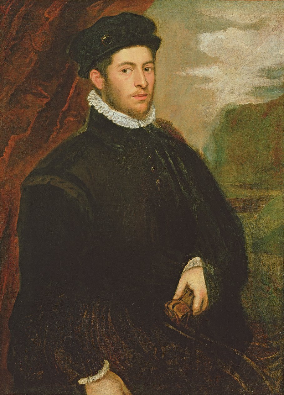 Portrait of a Nobleman by Jacopo Robusti Tintoretto