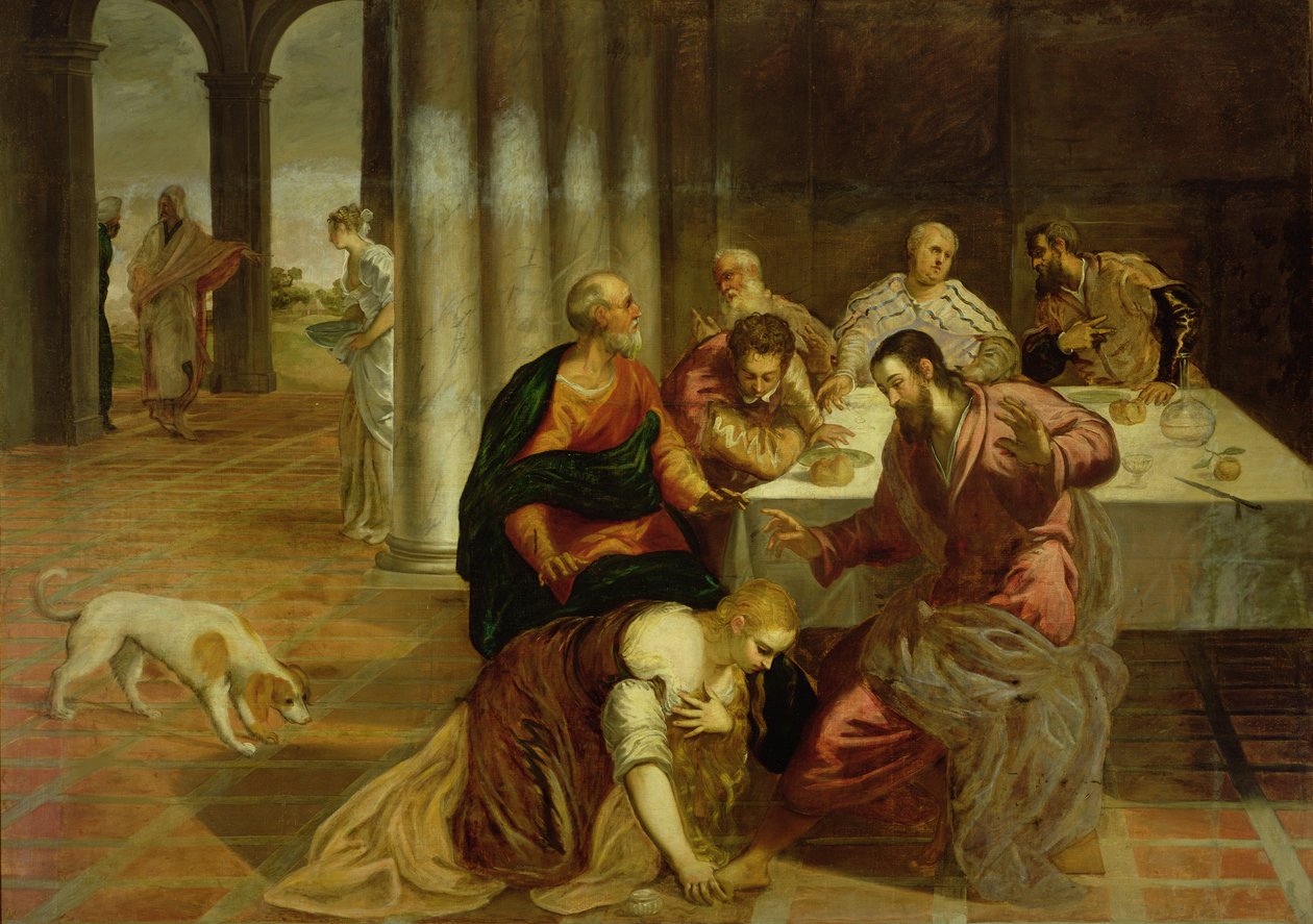 The Conversion of Mary Magdalene, 1546-7 by Jacopo Robusti Tintoretto