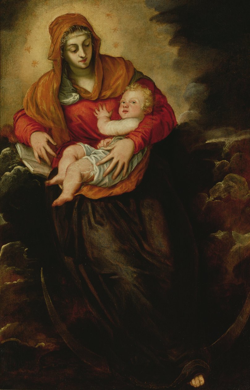 Virgin and Child, Known as The Immaculate Conception by Jacopo Robusti Tintoretto