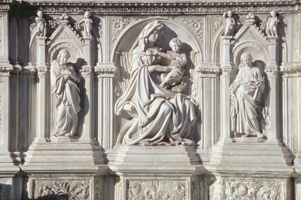 Fonte Gaia (detail) by Jacopo della Quercia