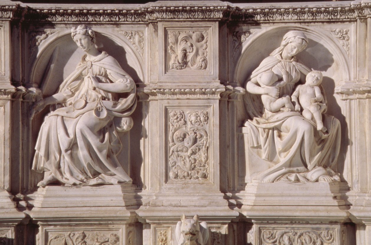 Fonte Gaia (detail) by Jacopo della Quercia