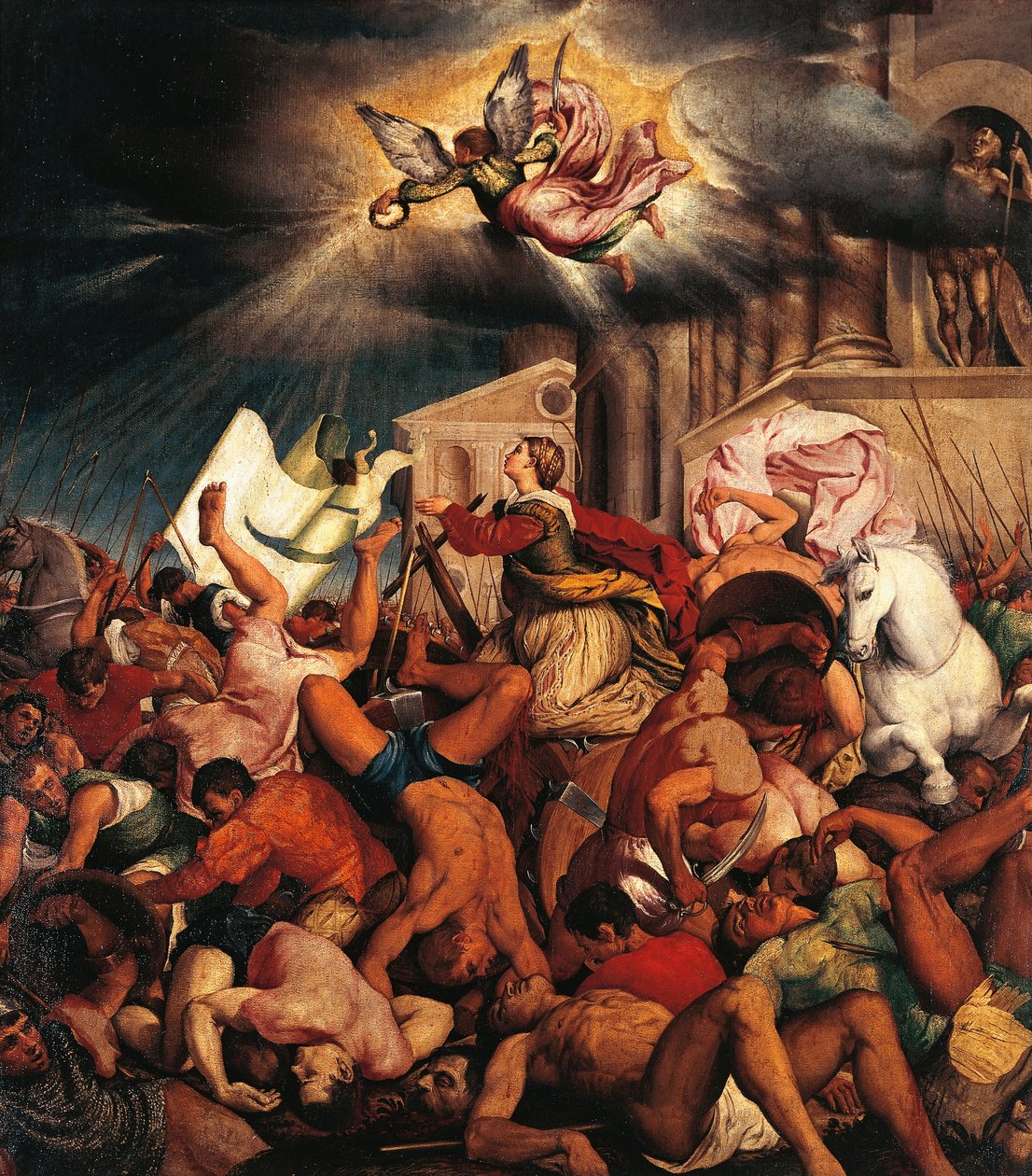 Martyrdom of Saint Catherine, by Jacopo Bassano by Jacopo (1510 92) Bassano