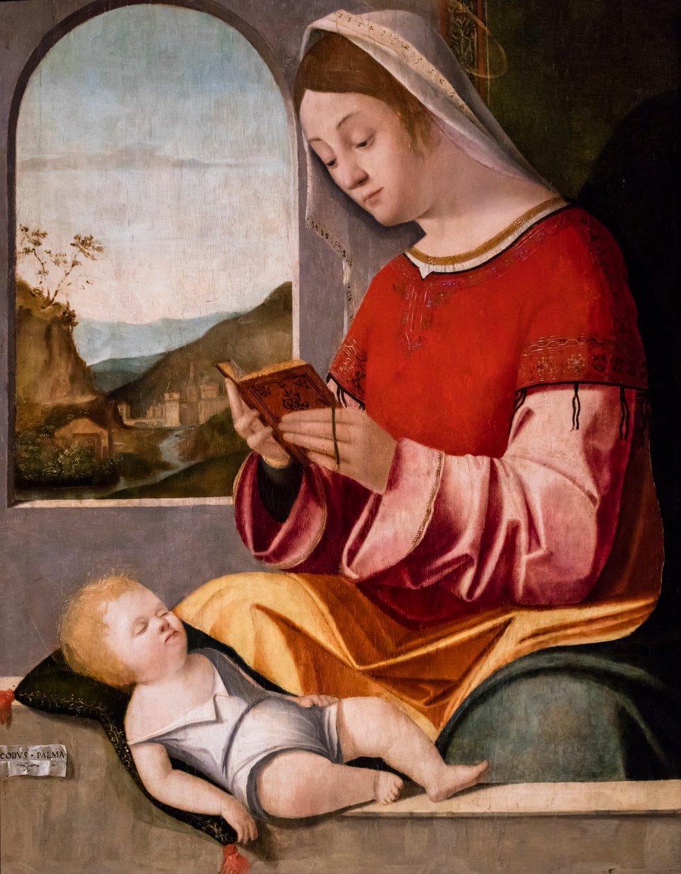 Virgin and Child by Jacopo (c.1480-1528) Palma