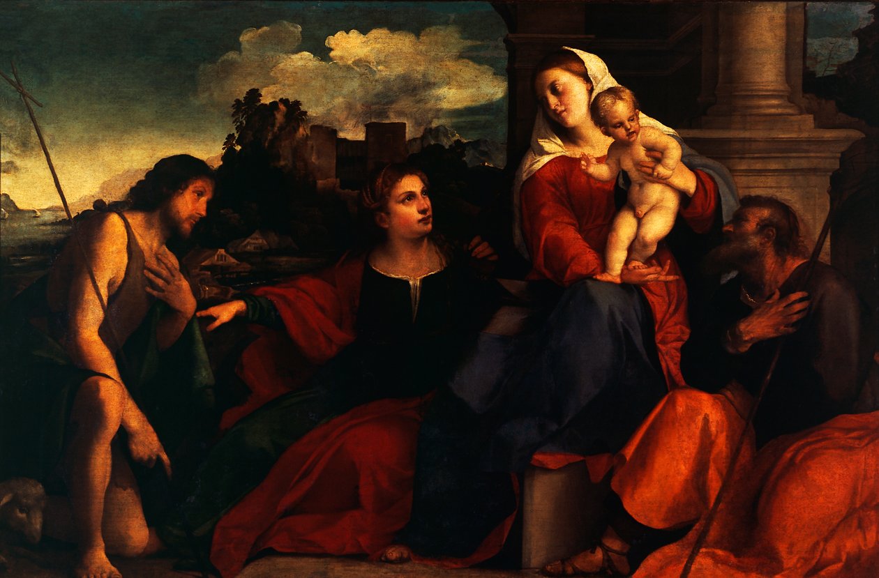 Sacred Conversation by Jacopo (c.1480 1528) Palma