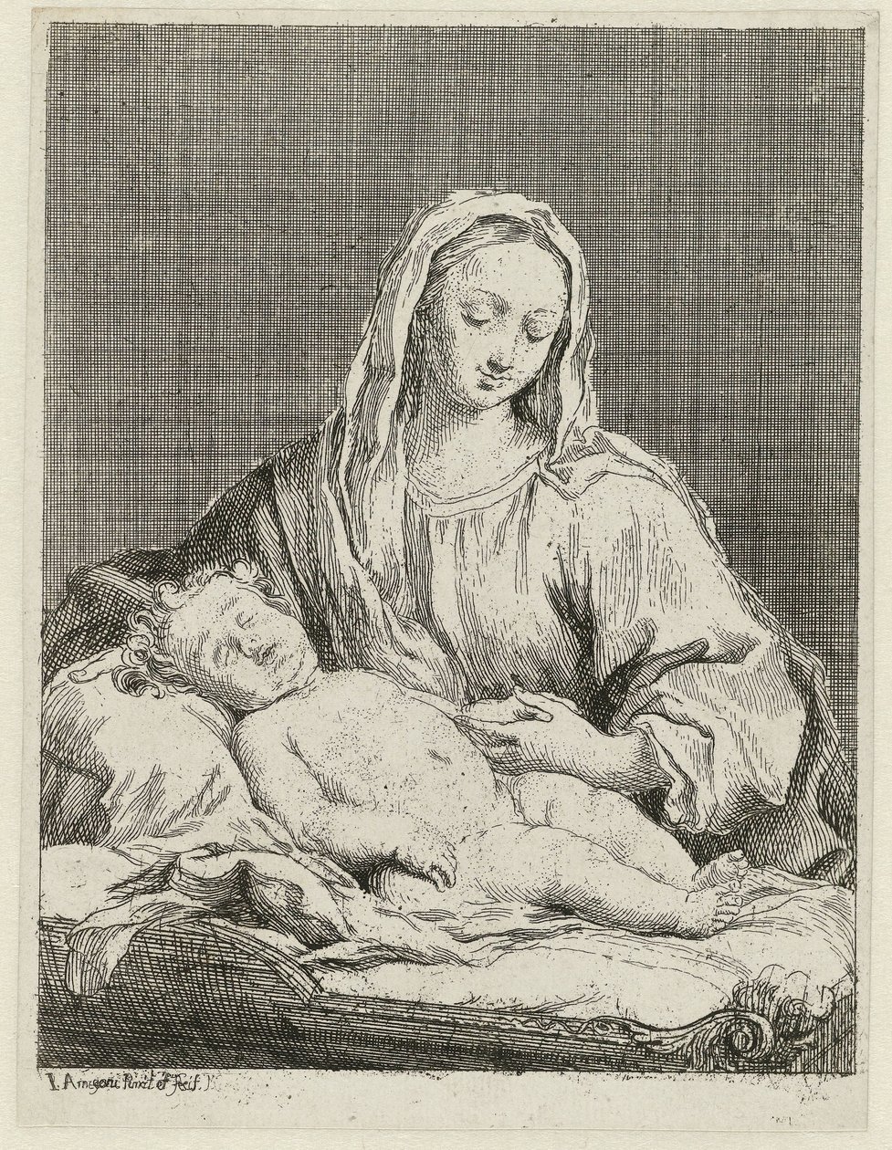 Mary with Child by Jacopo Amigoni