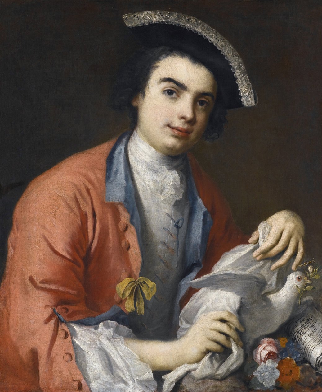 Portrait of Carlo Broschi, Known as Farinelli by Jacopo Amigoni