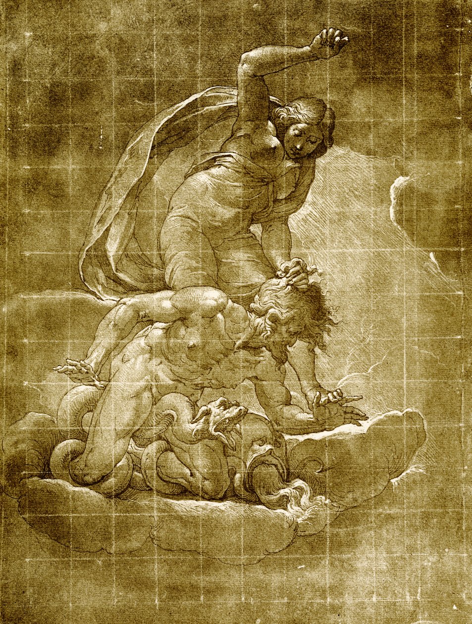 Truth Triumphed Over Envy by Jacopo Ligozzi