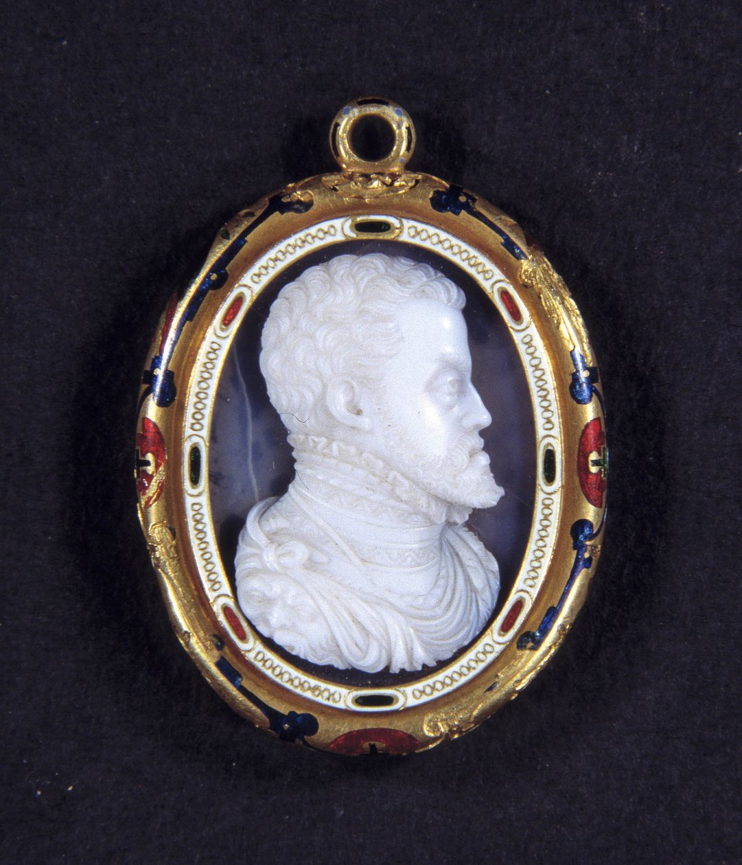 Portrait of King Philip II of Spain (1527-1598) by Jacopo Nizzola da Trezzo