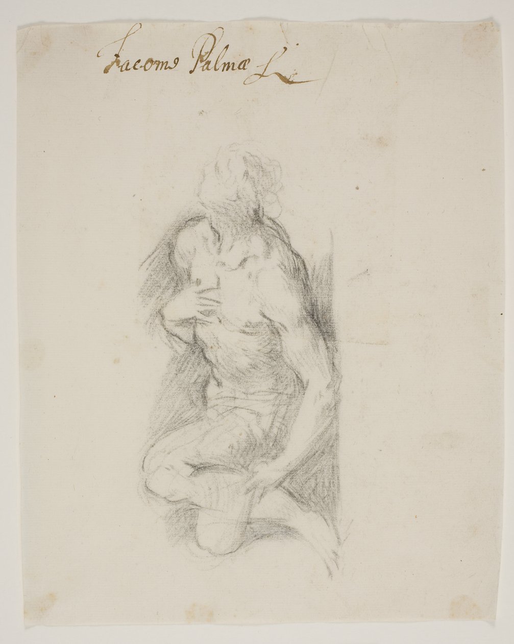 St Sebastian Kneeling by Jacopo Palma