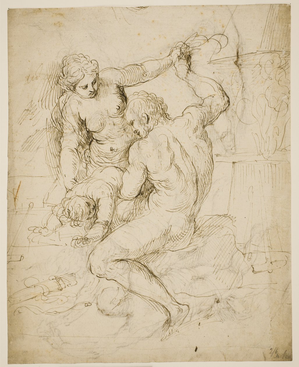 The Castigation of Cupid by Jacopo Palma