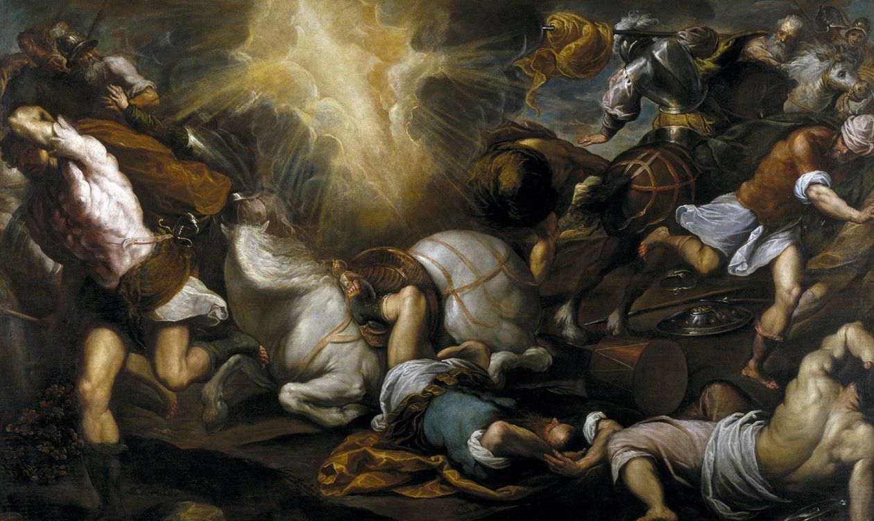 The Conversion of Saint Paul by Jacopo Palma il Giovane the Younger