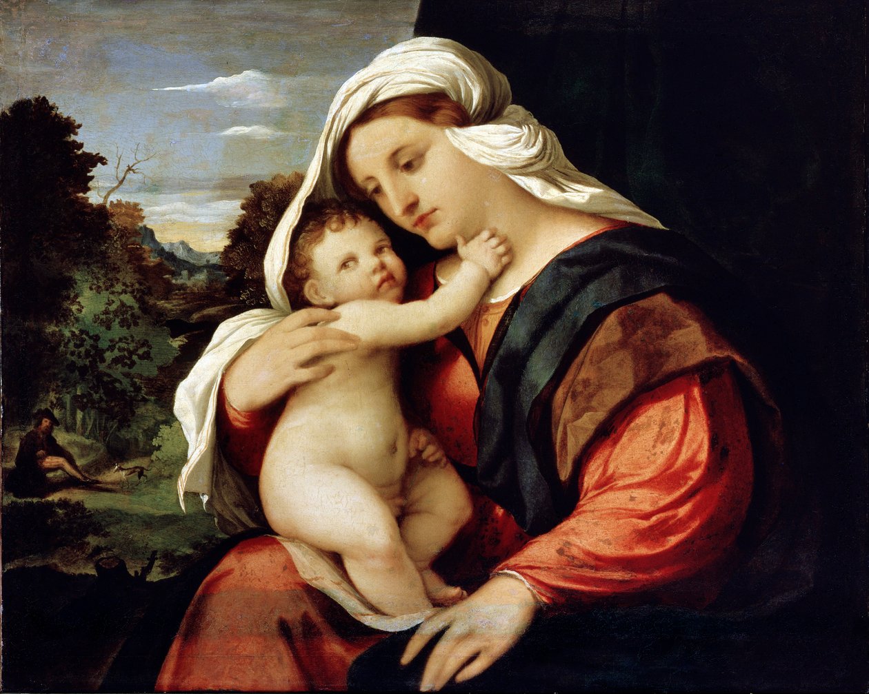 Virgin and Child by Jacopo Palma il Vecchio