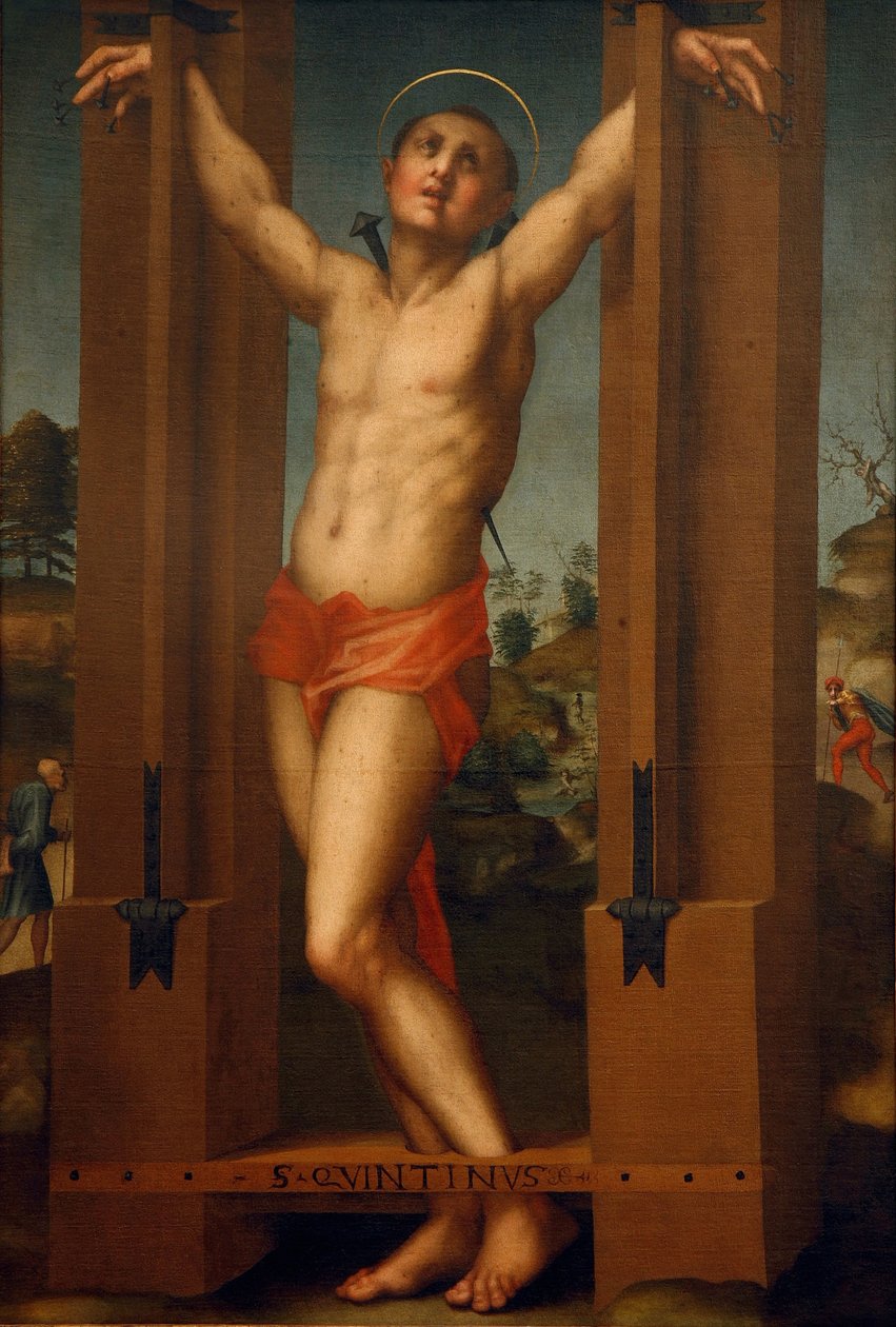Saint Quentin by Jacopo Pontormo