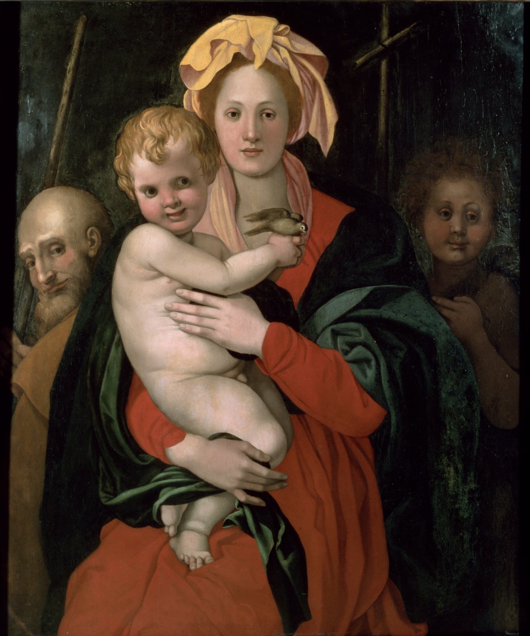 The Holy Family with St. John by Jacopo Pontormo