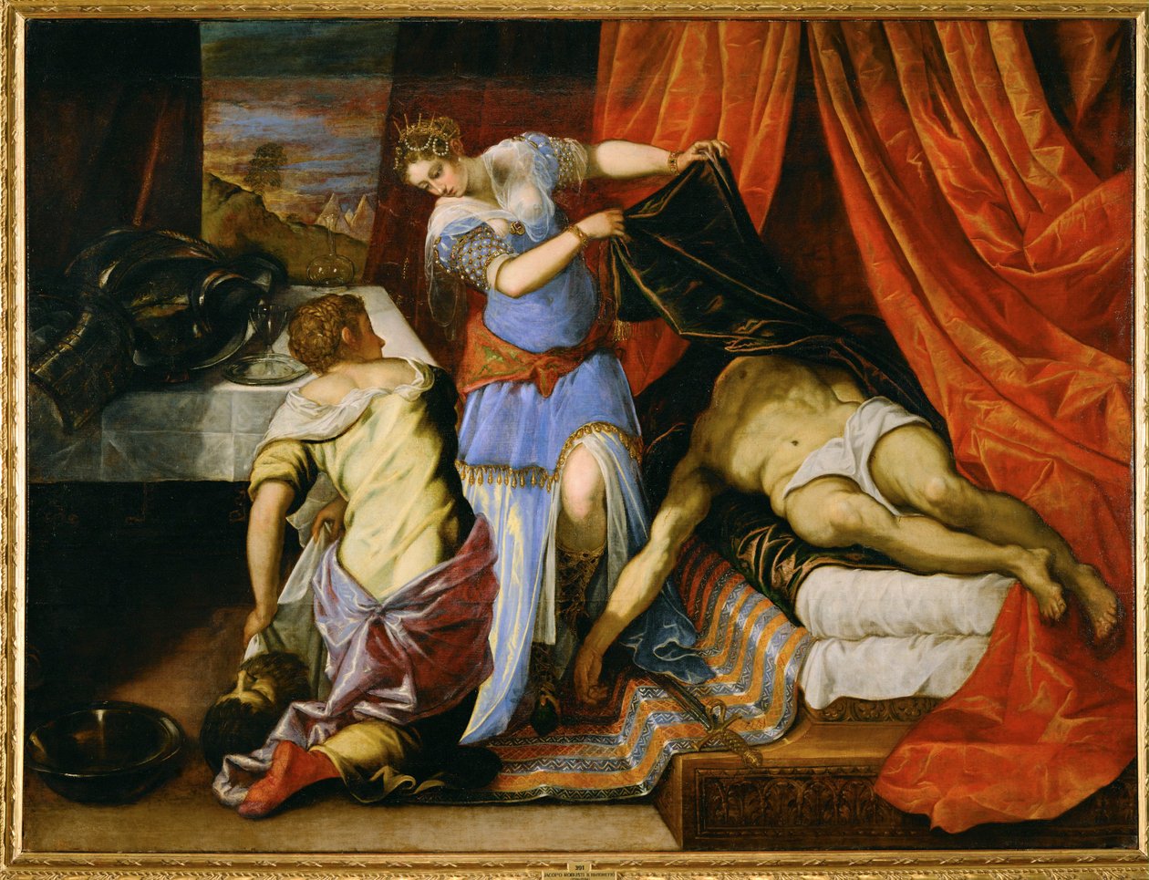 Judith and Holofernes by Jacopo Robusti Tintoretto
