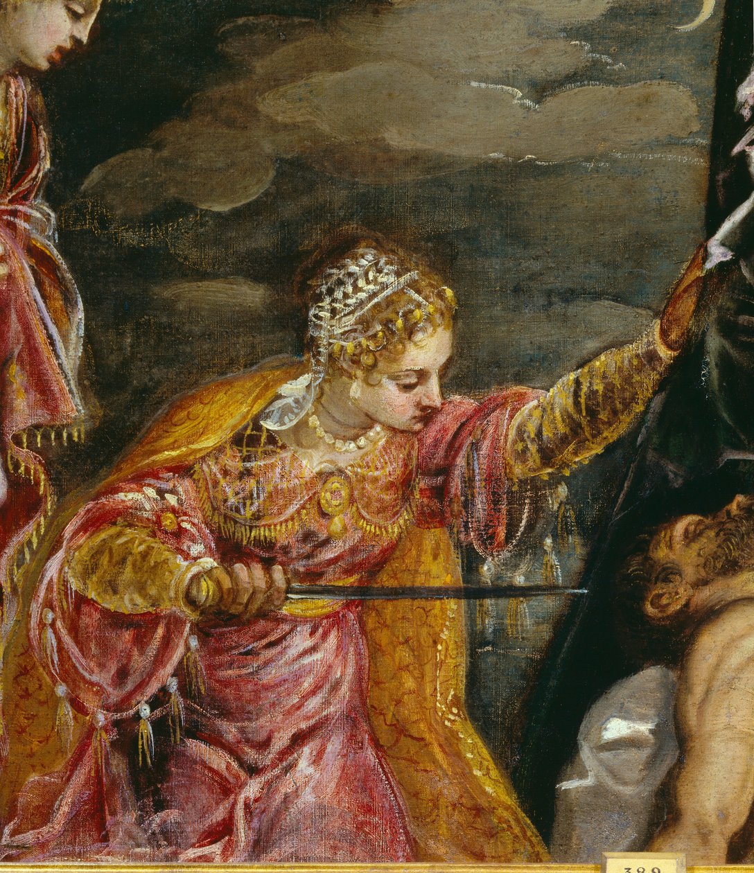 Judith and Holofernes (detail) by Jacopo Robusti Tintoretto
