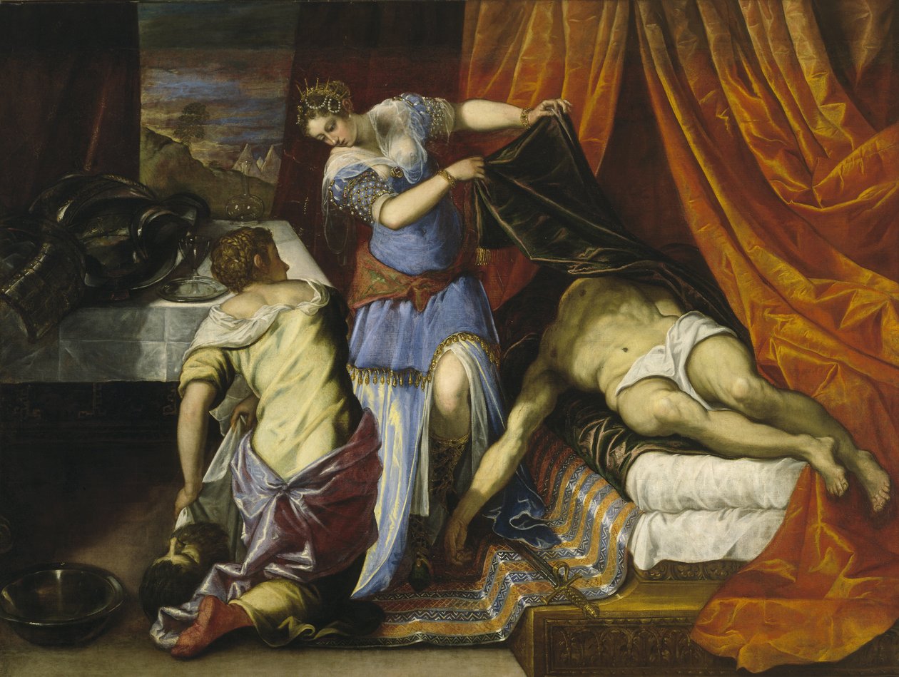 Judith and Holofernes by Jacopo Robusti Tintoretto