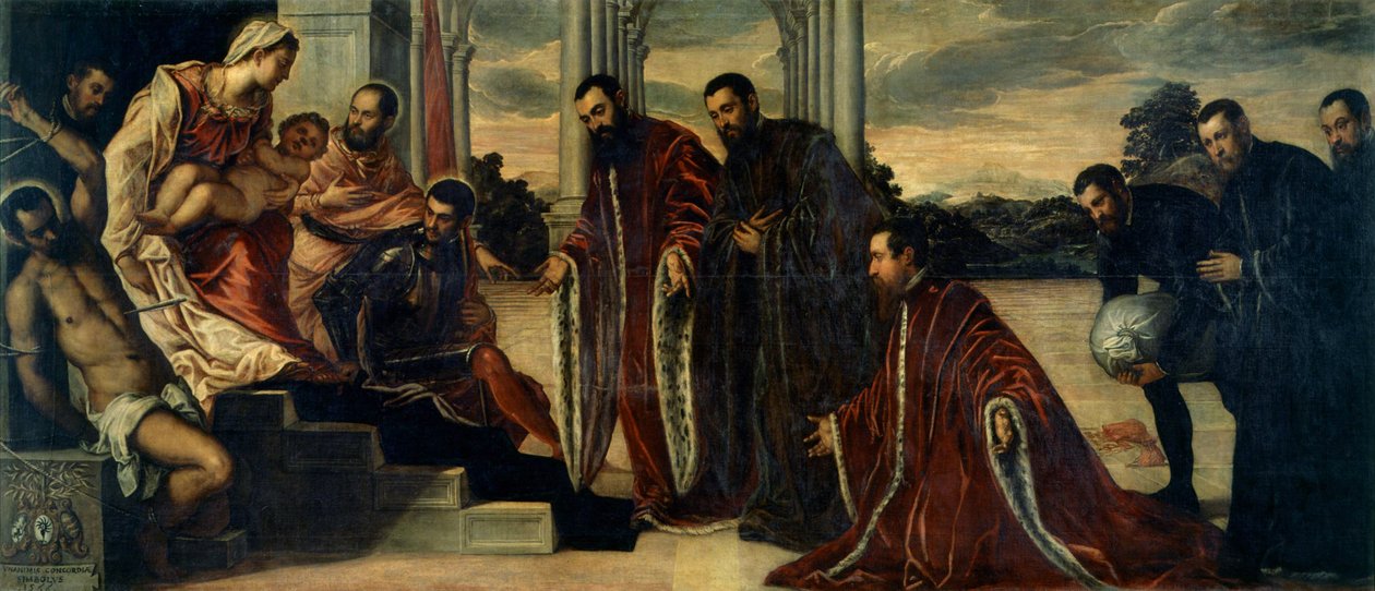 Madonna dei Camerlenghi by Jacopo Robusti Tintoretto