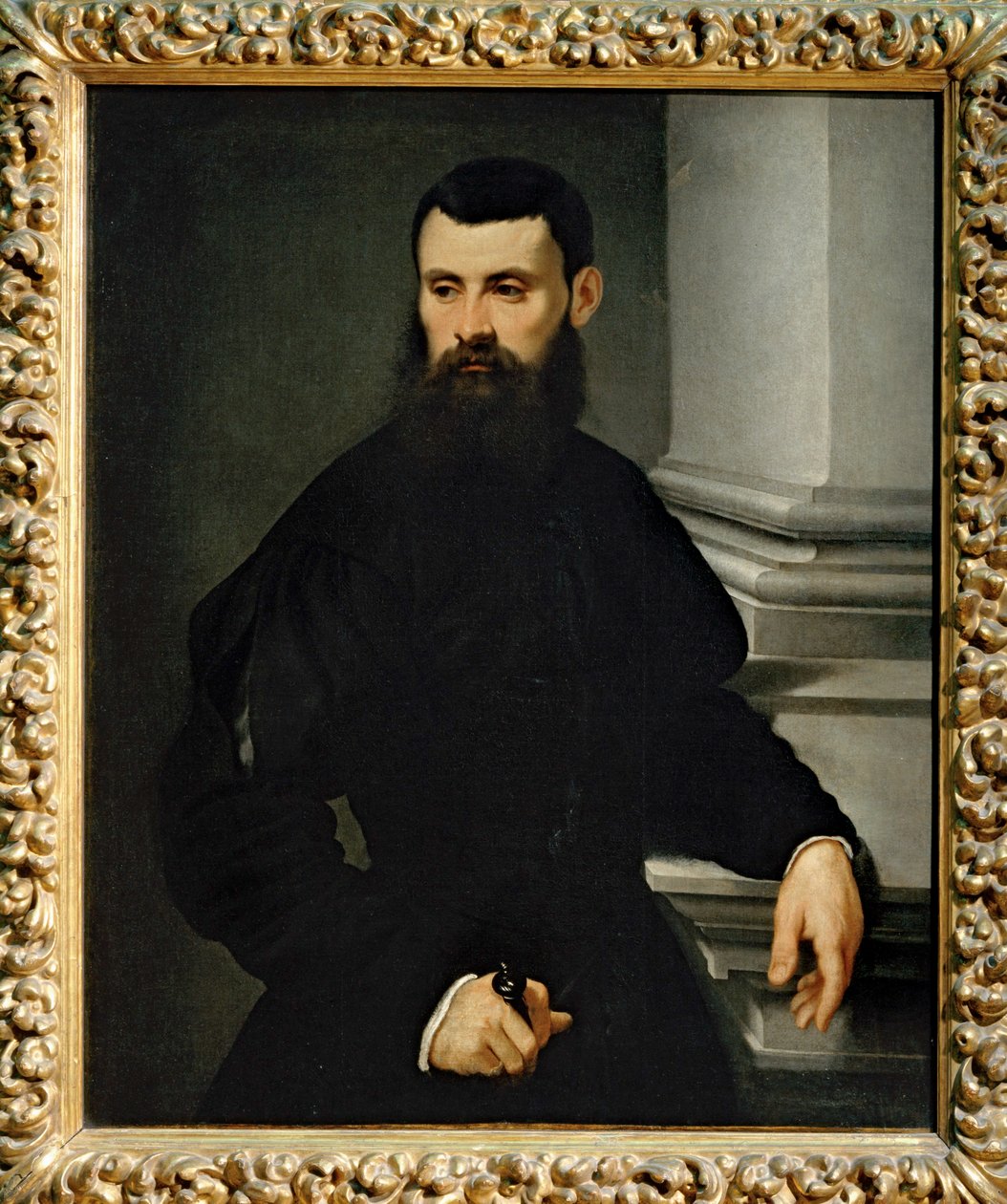 Male portrait by Jacopo Robusti Tintoretto