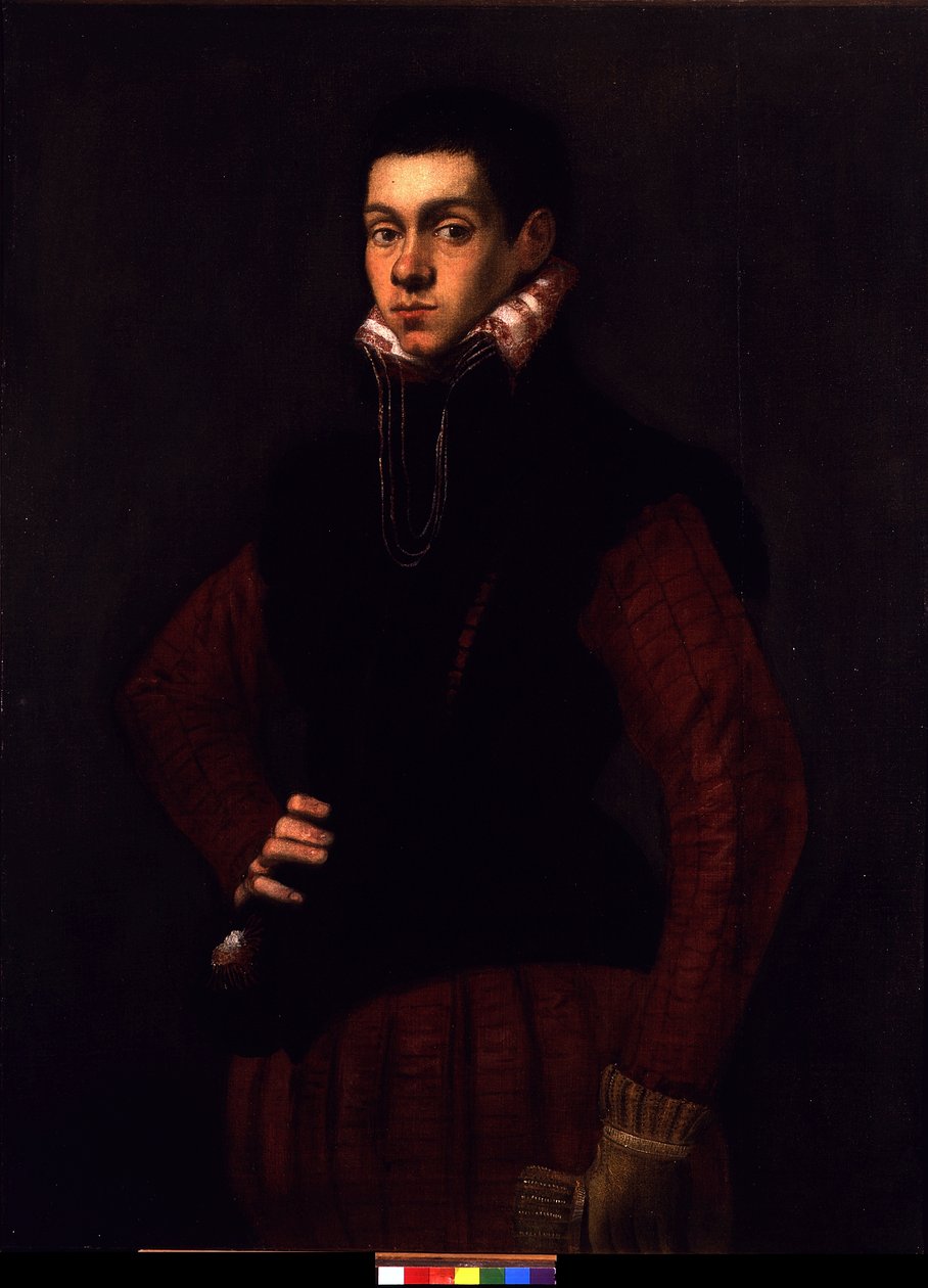 Portrait of a Young Man by Jacopo Robusti Tintoretto