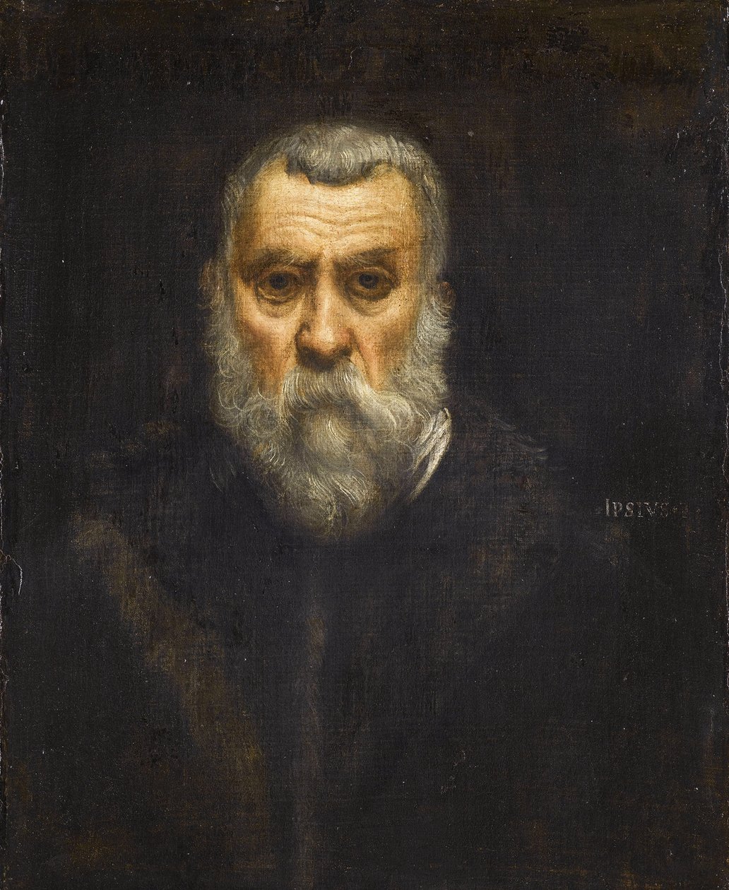 Self-portrait, 1588 by Jacopo Robusti Tintoretto