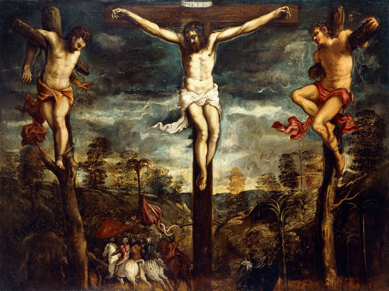 The Crucifixion by Jacopo Robusti Tintoretto