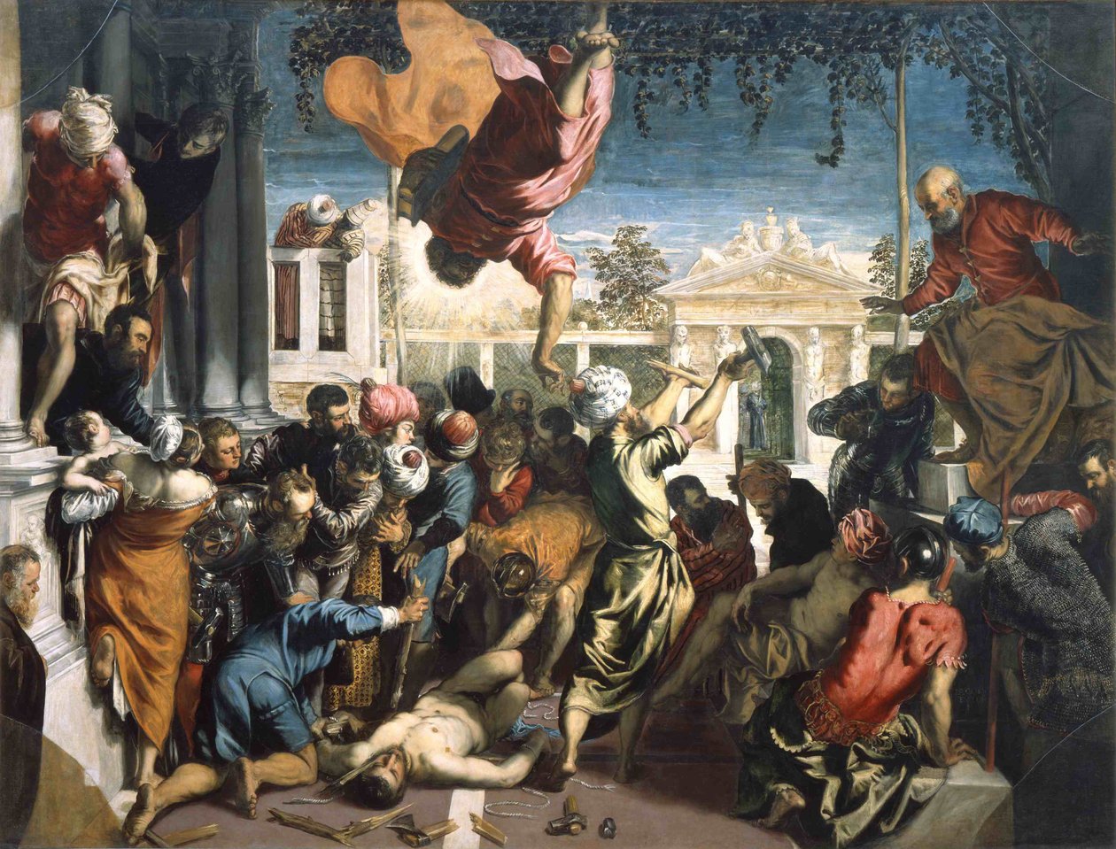 The Miracle of the Slave by Jacopo Robusti Tintoretto