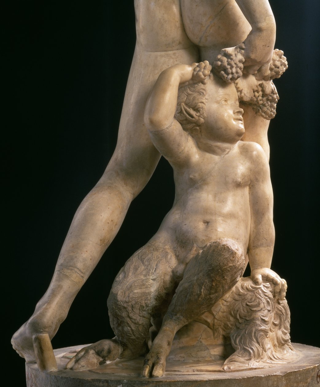 Bacchus, sculpture by Jacopo Sansovino (detail) by Jacopo Sansovino