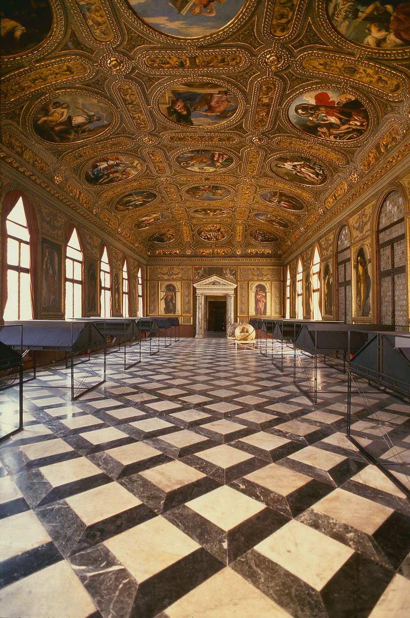 The Sala Dorata by Jacopo Sansovino