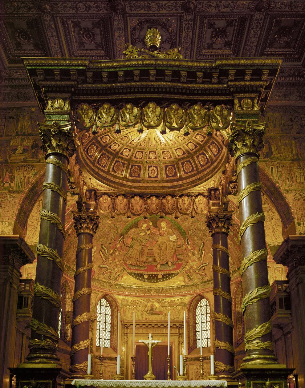 Coronation of Mary by Jacopo Torriti