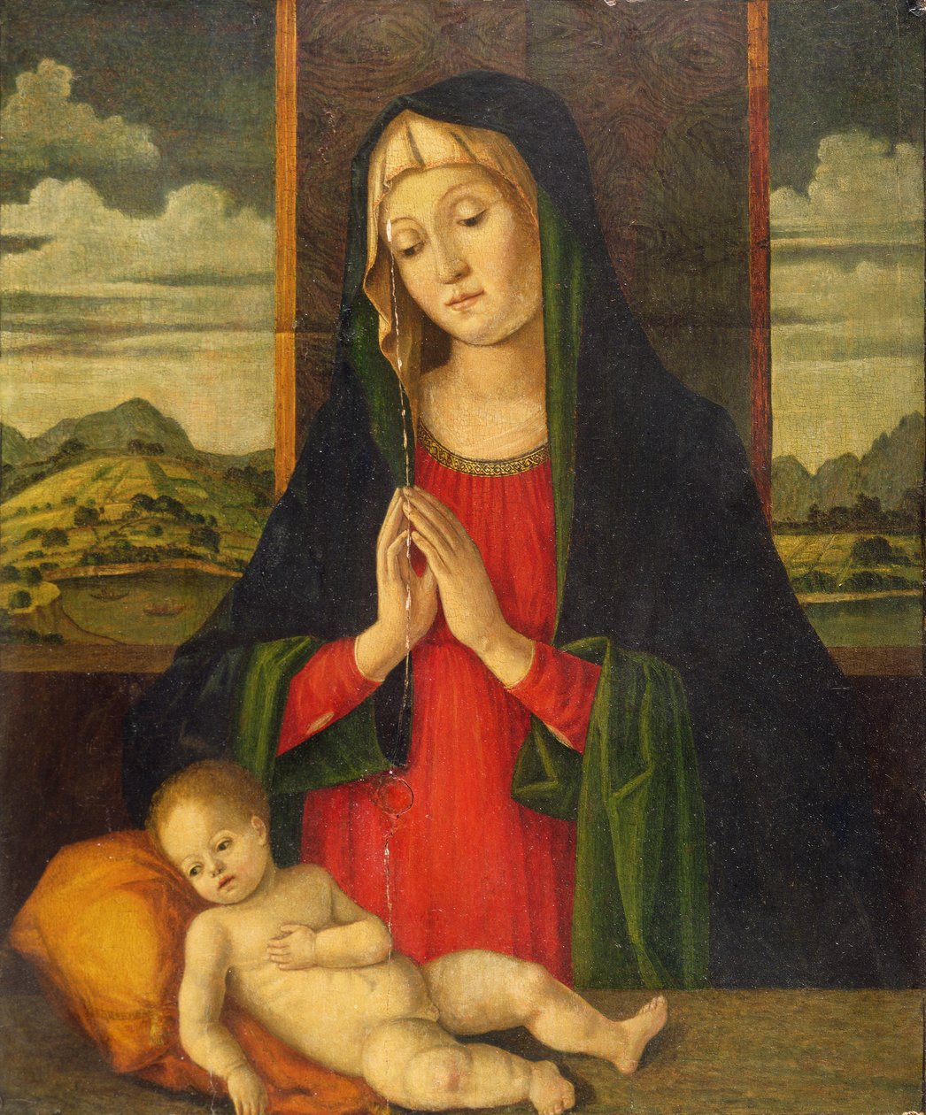 The Madonna and Child by Jacopo da Valenza